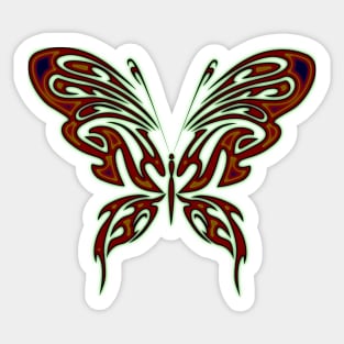 Butterfly Heat Sticker